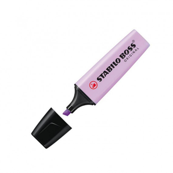 Rotulador Fluorescente STABILO Boss Violeta Pastel