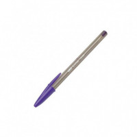 Bolígrafo de Tinta de Aceite BIC Cristal Fun Lila - Guanxe Atlantic Marketplace