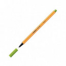 Rotulador de Punta de Fibra STABILO Point 88 0.4 Mm Verde Manzana