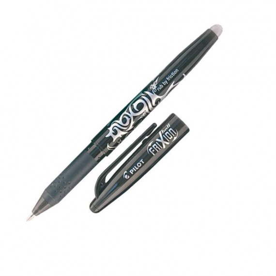 Bolígrafo de Tinta Gel Borrable PILOT Frixion Ball Negro 0,7 Mm