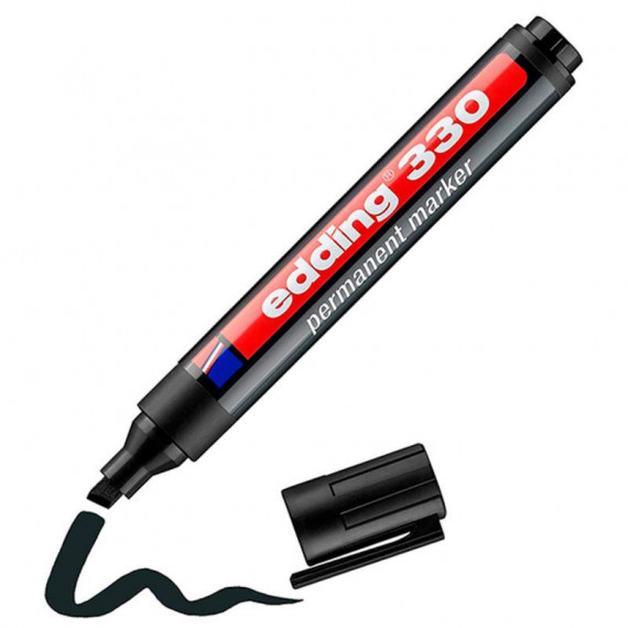 Rotulador EDDING 330 Negro