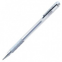Bolígrafo PENTEL Hybrid Gel Color Plata - Guanxe Atlantic Marketplace
