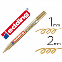 Marcador EDDING de Tinta Opaca Oro - Guanxe Atlantic Marketplace