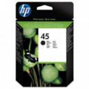 Tinta HP Número 45 Negra 51645AE