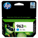 Cartucho HP 963XL 3JA27AE Cian