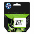 Tinta HP Número 303XL Negro T6N04AE