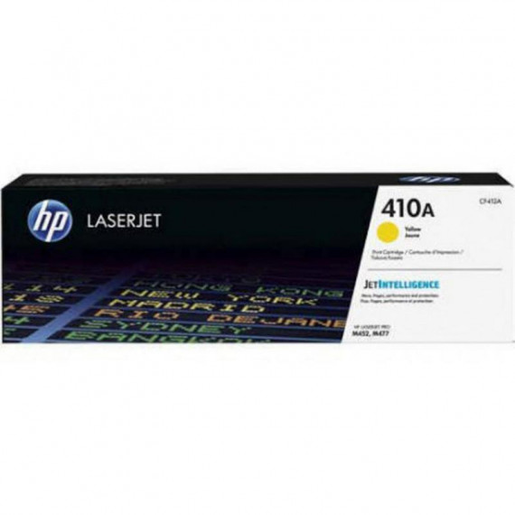 Toner HP 410A CF412A Amarillo Original