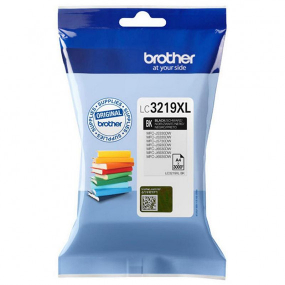 Cartucho de Tinta BROTHER LC3219XLBK Negro de Alta Capacidad