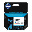 Tinta HP Número 302 F6U65AE Color