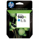 Tinta HP Número 940XL Cian C4907A