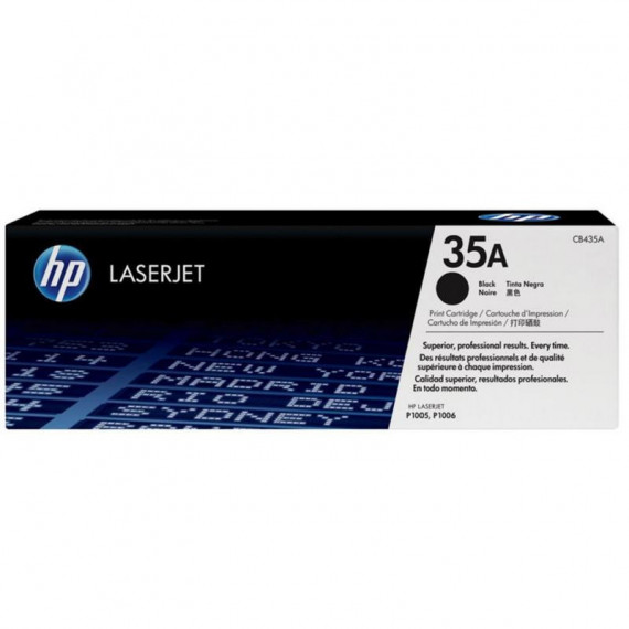 Toner HP Número 35A CB435A Negro