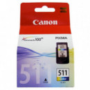 Tinta CANON CL-511 Color