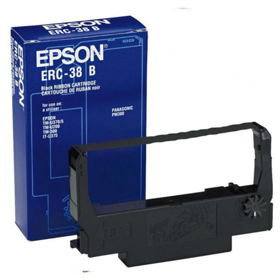 Cinta EPSON ERC-38 B Negro