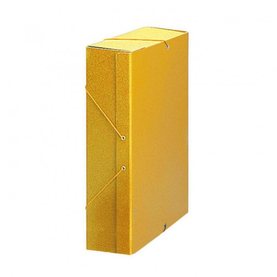 Carpeta de Proyecto Karman de Cartón con Lomo de 90 Mm Amarilla