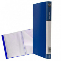 Carpeta de Fundas Rígida MT40 con 40 Fundas Azul