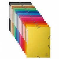 Carpeta de Cartón EXACOMPTA A4 con Gomas y Solapas - Guanxe Atlantic Marketplace