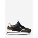 Zapatillas Raina con logotipo y plataforma de Michael Kors