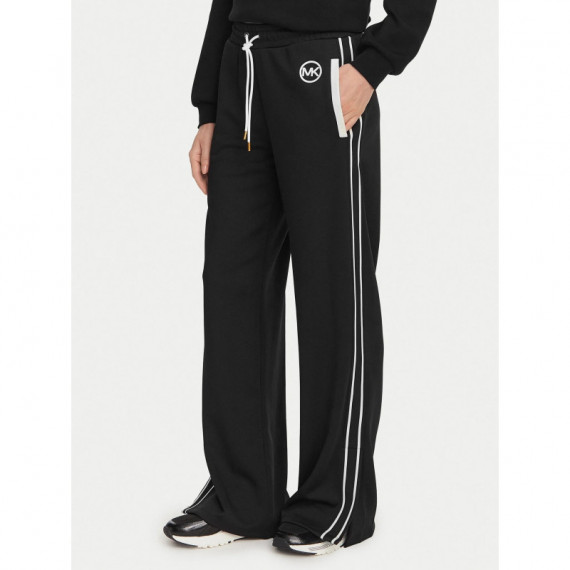 Pantalón Deportivo de Piqué con Ribetes en Contraste de MICHAEL KORS