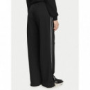 Pantalón Deportivo de Piqué con Ribetes en Contraste de MICHAEL KORS