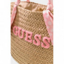 Capazo de Playa de Paja de GUESS