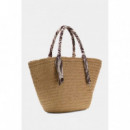 Capazo de Playa de Paja de GUESS