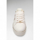 Zapatillas de cuero Barlie fux de Guess