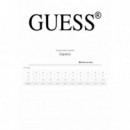 Zapatillas de cuero Barlie fux de Guess