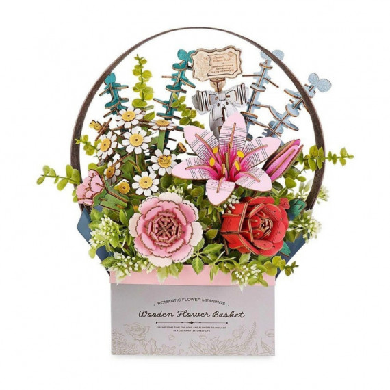 Maqueta Wooden Flower Basket