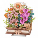 Maqueta Wooden Blooming Book