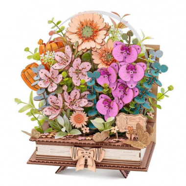 Maqueta Wooden Blooming Book