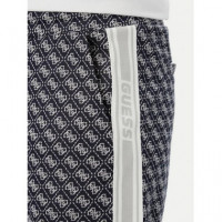 Parimo Shorts 4G Jacquard Silk Blu  GUESS