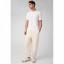 Benton Cn Ss T-shirt Mountain White  GUESS