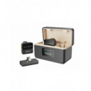 MTK  Microfono Inalambrico DUO Lavalier De Solapa  Adaptador Tipo C y Lightning  TR9489