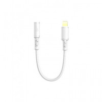 ONE PLUS Adaptador Lightning/m a Jack 3.5MM/H NB1667 Blanco