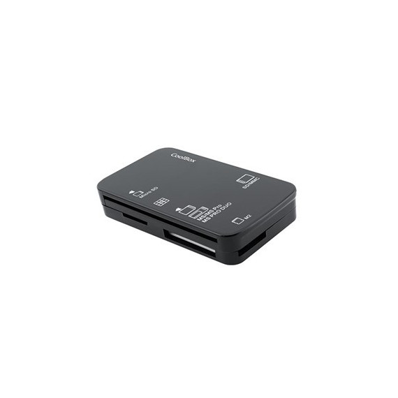 COOLBOX  Lector de Tarjeta Multiple Dni,Sd,Micro Sd,MS,M2 Adaptador Tipo C A Usb-A COO-CRE-4AC