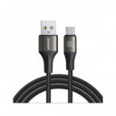 JOYROOM Cable Datos Tipo C A Usb-A 100W  S-A25 1.2Mtrs Negro