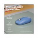 TRUST Raton Inalambrico Bluetooth SERON HYPERSCROLL Azul Silencioso Recargable 26019
