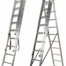 Escalera Aluminio 3 Tramos 3X9 AIRMEC