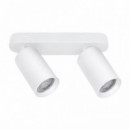 Aplique Led Blanco 2 Focos Serie Flex Luz Fria AIRMEC 14W