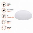 Aplique Led Cct Redondo Serie Solei AIRMEC 24W