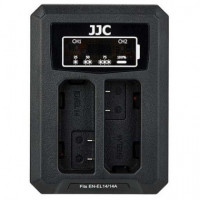 JJC Cargador Doble Enel 14/14A - Guanxe Atlantic Marketplace
