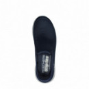 Skechers Zapatillas Go Walk Flex - No Hands Marino 216491-NVY