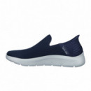 Skechers Zapatillas Go Walk Flex - No Hands Marino 216491-NVY
