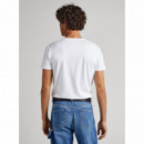 Pepe Jeans Camiseta  Original Basic 3 N Blanca PM508212-800