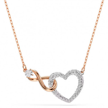 Collar Hyperbola Infinity y coraz&oacute;n