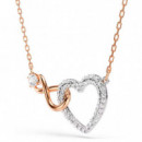 Collar Hyperbola Infinity y corazón