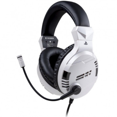 Bigben Auricular oficial para Playstation 4 y 5 Blanco (PS4OFHEADSETV3WHITE)