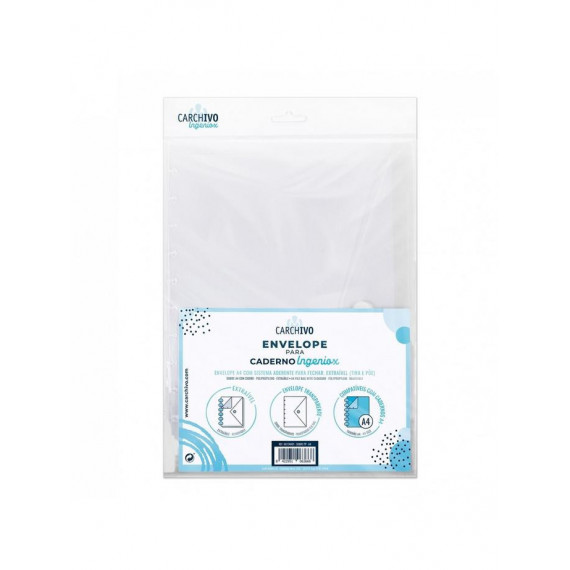 Dossier A4 con Velcro Ingeniox 66124001  CARCHIVO