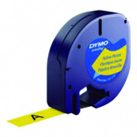 Cinta DYMO de Plástico para Etiquetadora 12 Mm X 4 M Azul 91202