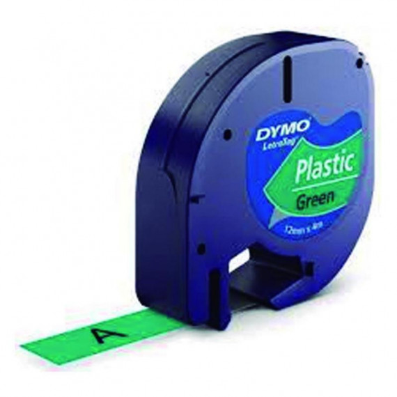 Cinta DYMO de Plástico Rojo 91203